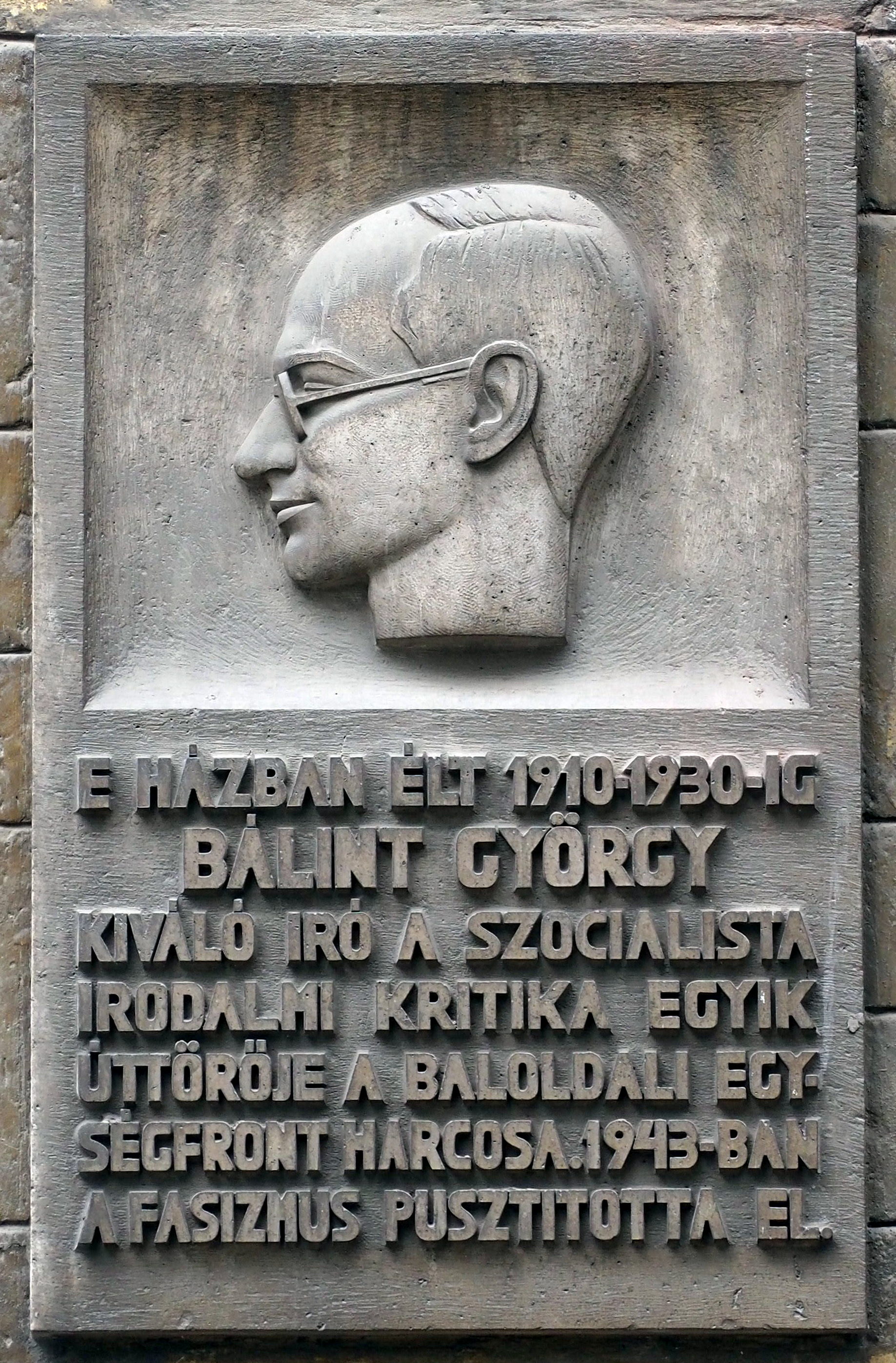 Bálint György fénykép