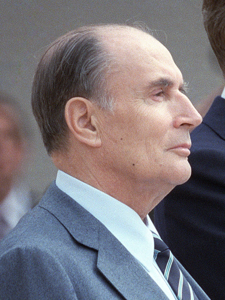 François Mitterrand fénykép