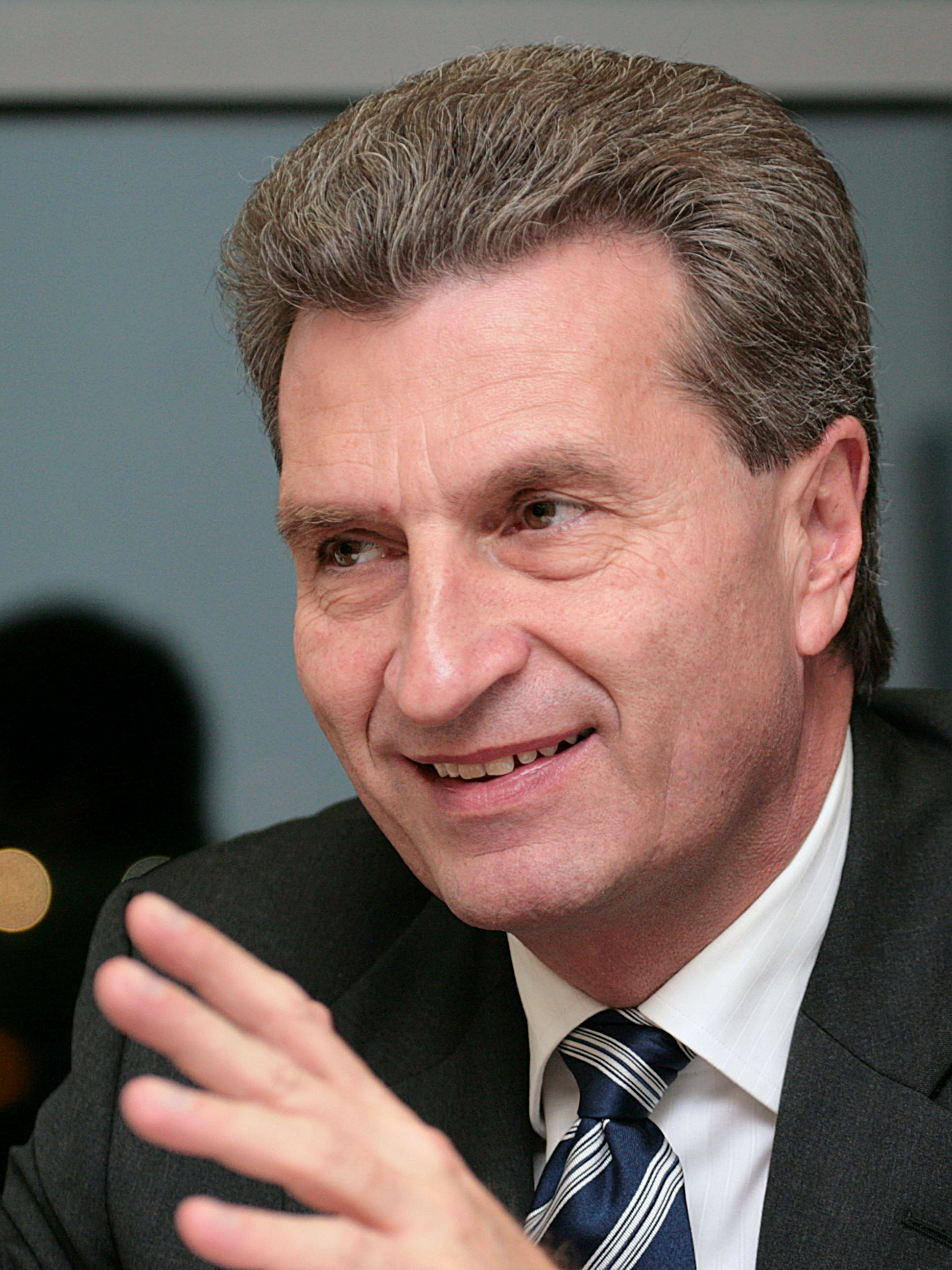 Günther Oettinger Fotografia