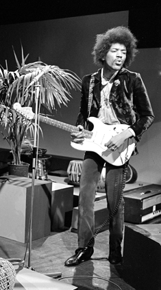 Jimi Hendrix fénykép
