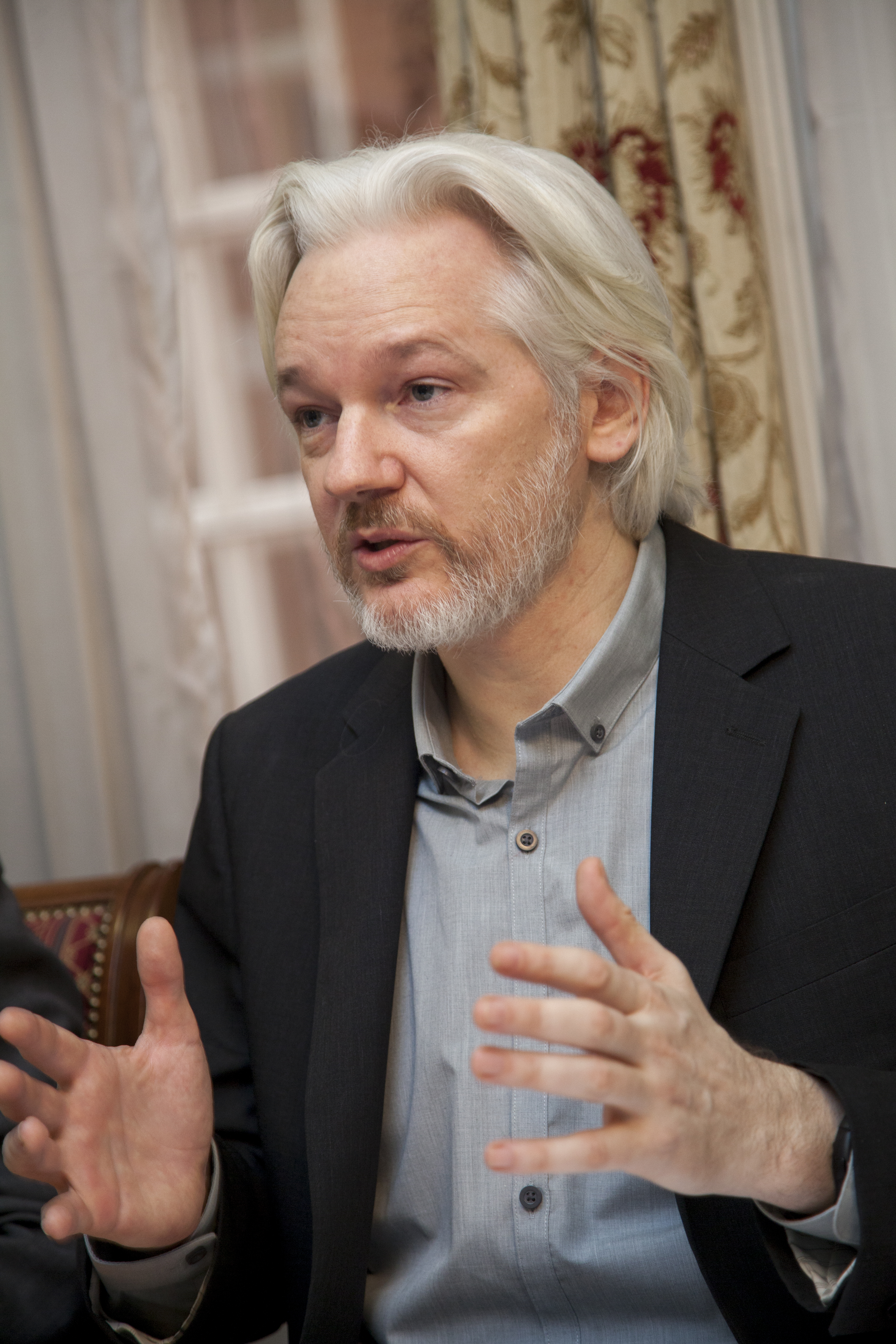 Julian Assange Fotografia
