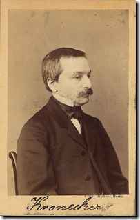 Leopold Kronecker fénykép