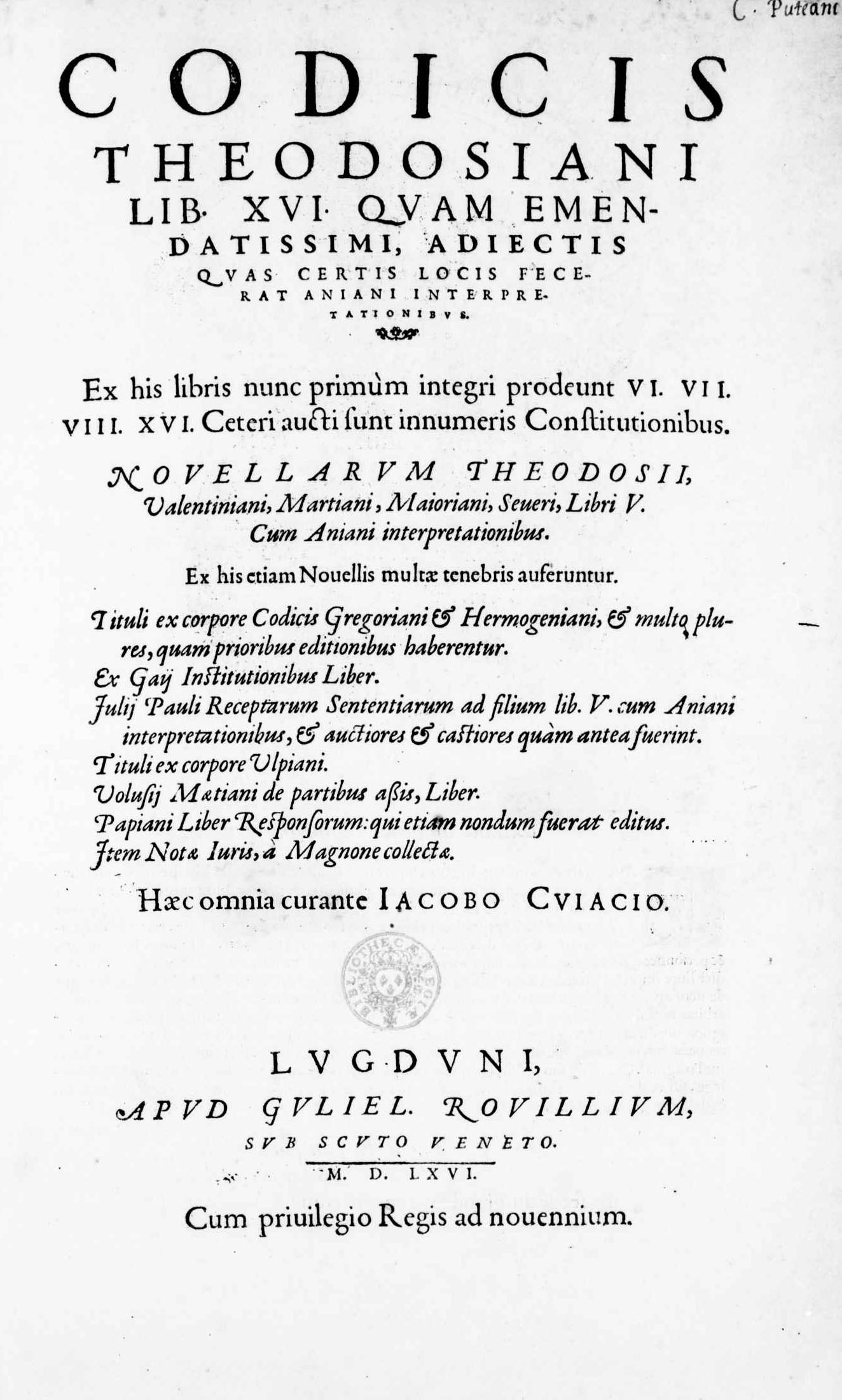 Julius Paulus fénykép