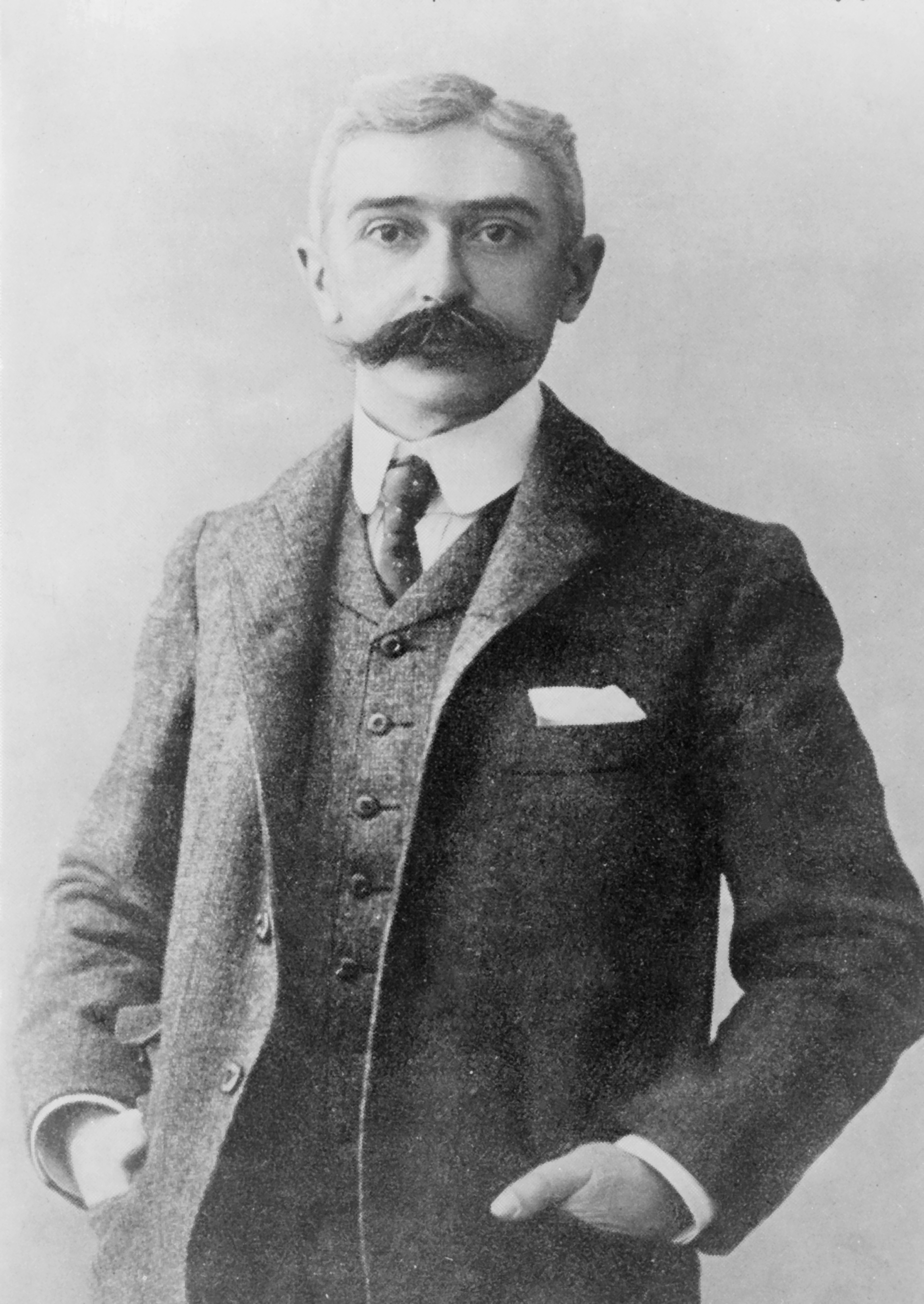 Pierre de Coubertin fénykép