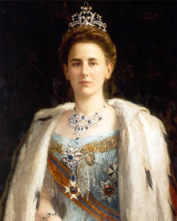 I. Vilma holland királynő fénykép
