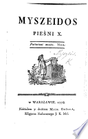 Myszeidos pieśni X