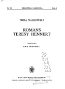 Romans Teresy Hennert