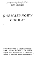 Karmazynowy poemat