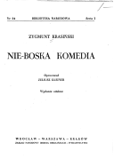Nie-Boska komedia