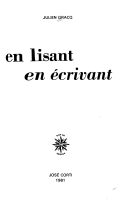 En lisant en écrivant