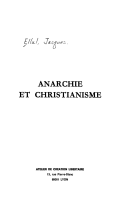 Anarchie et Christianisme
