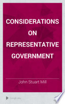Considerations on Representative Government