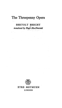 The Threepenny Opera