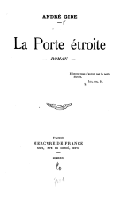 La Porte étroite
