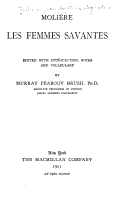 Les Femmes Savantes