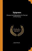 Phrases and Philosophies for the Use of the Young