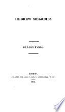 Hebrew Melodies