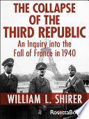 The Collapse of the Third Republic