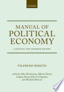 Manual of Political Economy