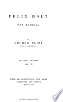 Felix Holt, the Radical