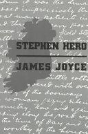 Stephen Hero