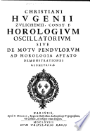 Horologium Oscillatorium