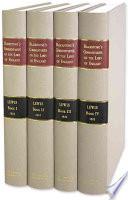 Commentaries on the Laws of England
