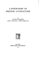 Landmarks in French Literature