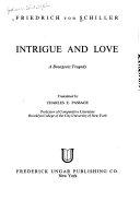 Intrigue and Love