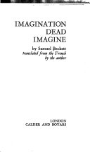 Imagination Dead Imagine