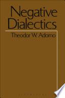 Negative Dialectics