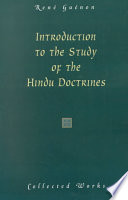 Introduction to the Study of the Hindu Doctrines