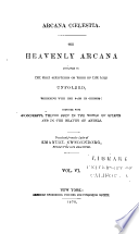 Arcana Cœlestia