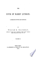 The Luck of Barry Lyndon