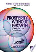 Prosperity Without Growth
