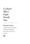 Civilized Man's Eight Deadly Sins