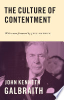The Culture of Contentment