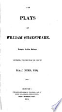 The Plays of William Shakespeare