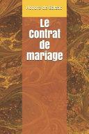 Le Contrat de mariage