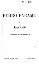 Pedro Páramo