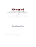 Overruled