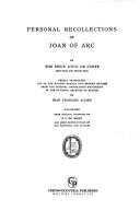 Personal Recollections of Joan of Arc