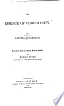 The Essence of Christianity
