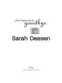 What Happened to Goodbye