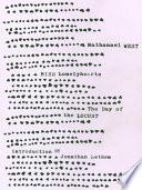 Miss Lonelyhearts