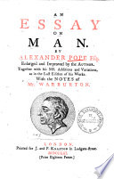 An Essay on Man