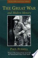 The Great War and Modern Memory
