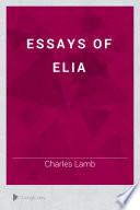 Essays of Elia