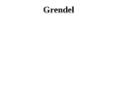 Grendel
