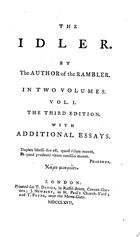 The Idler
